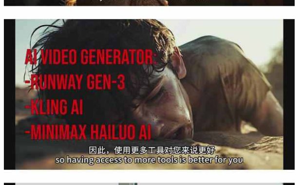 商业AI人工智能电影制作的艺术完整指南教程,从创意到成片,打造盈利级影视项目