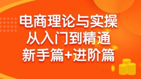 电商理论与实操从入门到精通 新手篇+进阶篇