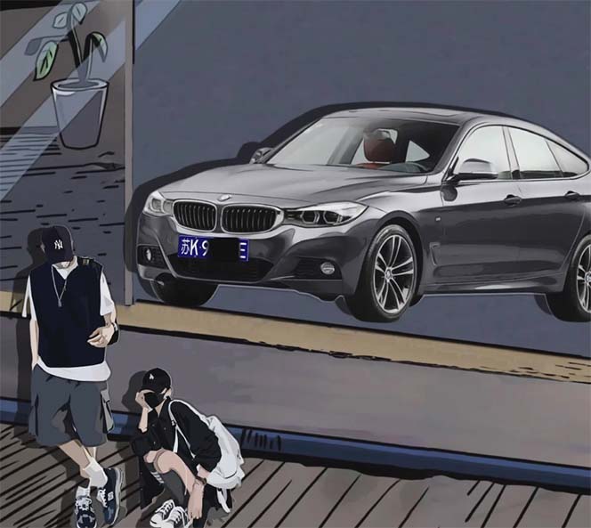 冷门画车项目：月入15K（详细教程 素材 软件）