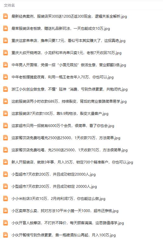 真实有效391套商业模式,年入几十到几百万案例解析(电子书+视频+图文)